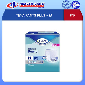 TENA PROSKIN PANTS PLUS 9'S - M